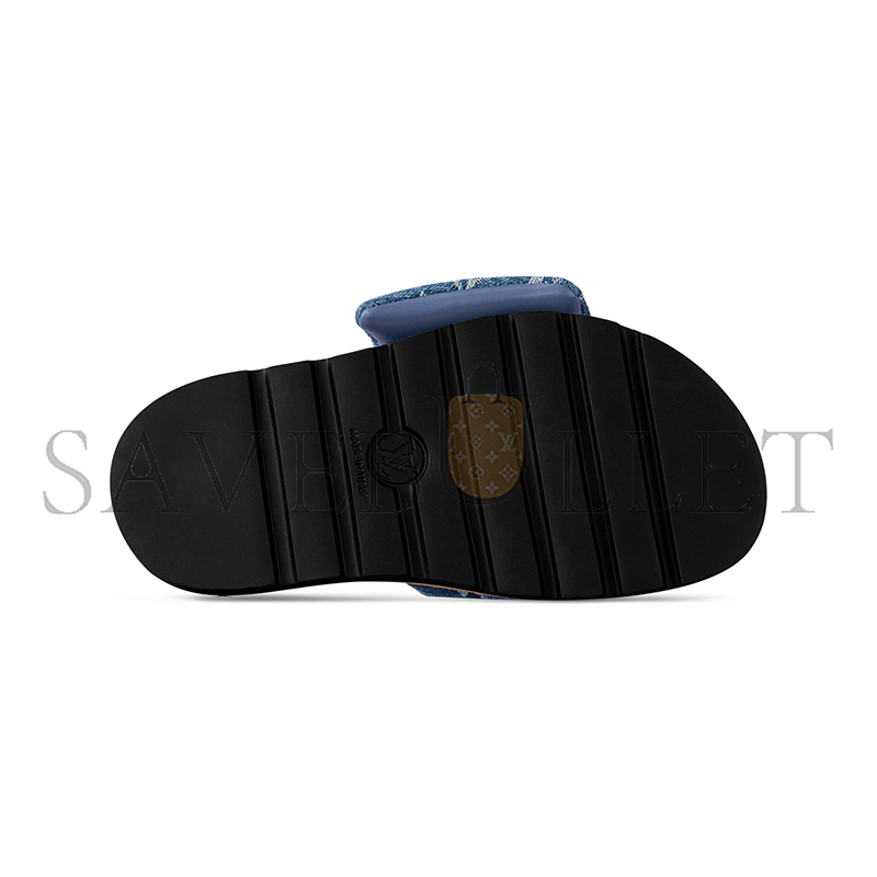 LOUIS VUITTON POOL PILLOW FLAT COMFORT MULE 1AGUZO